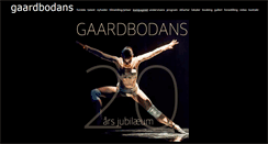 Desktop Screenshot of gaardbodans.dk